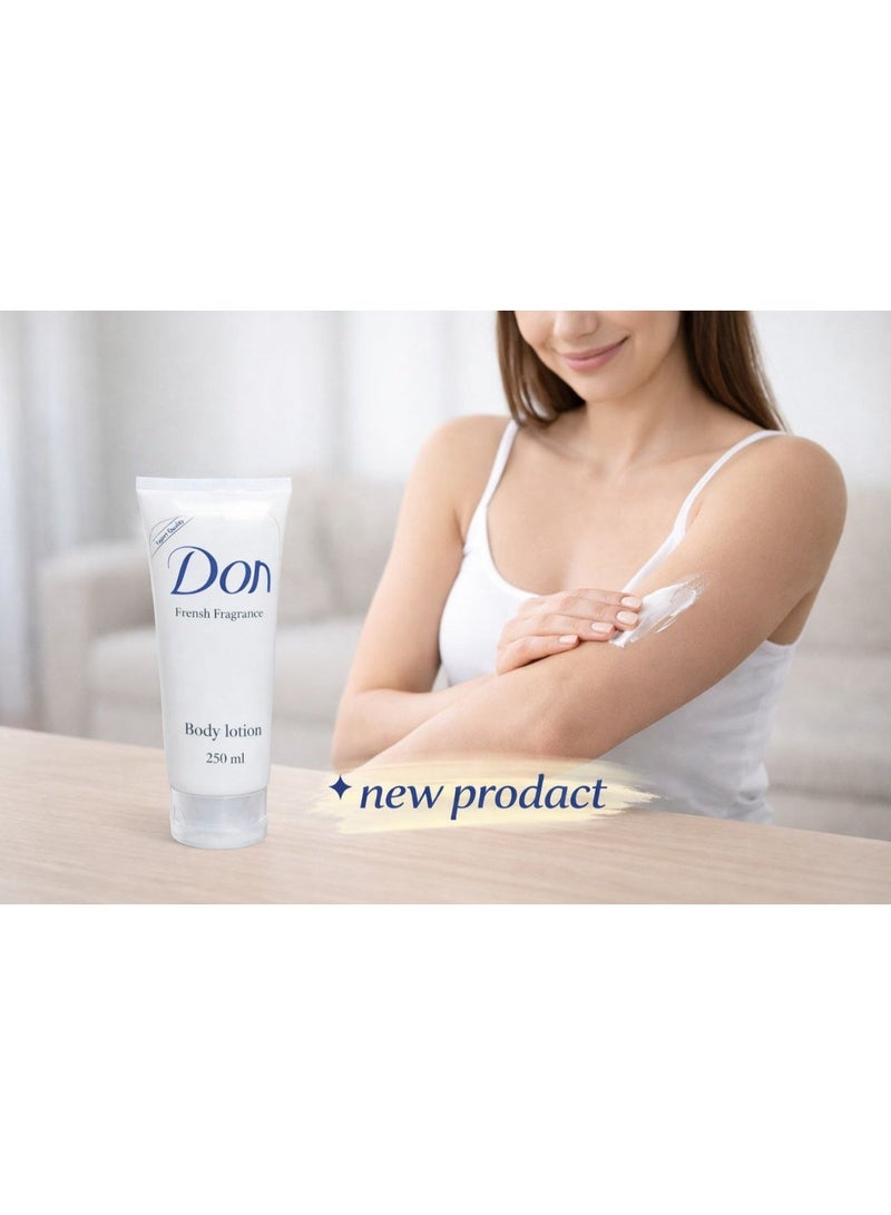 لوشن الجسم Don Original 250 مل – ترطيب عميق ونعومة فائقة برائحة منعشة - Image 4